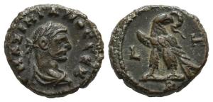 Maximian BI Tetradrachm of Alexandria, Egypt.
