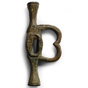Medieval Bronze Dagger Quillon