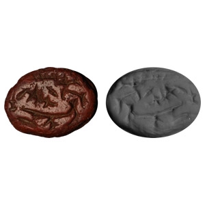 Phoenician Stone Scaraboid Seal