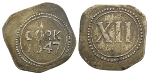 Reproduction of Ireland, Southern Cities of Refuge AR Shilling.