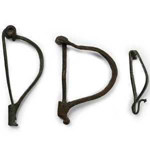 Iron Age Celtic Bronze La Tène and Roman Bow Brooch Collection