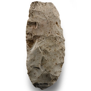 Native American Knapped Stone Hand Axe