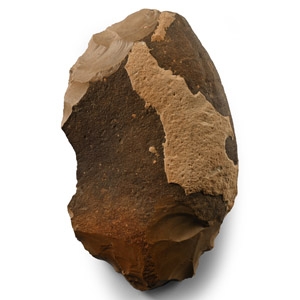 Stone Age Egyptian Knapped Ovate Hand Axe