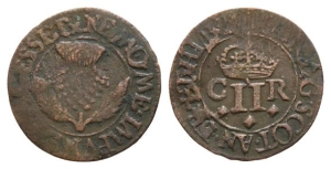 Scotland. Charles I CU Twopence.