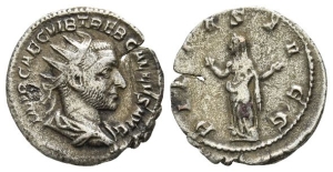 Trebonianus Gallus BI Antoninianus.