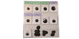 Group of Twenty-Two [22] Roman Imperial AE Coins.