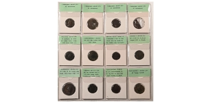 Group of Twelve [12] Roman Imperial AE Coins.