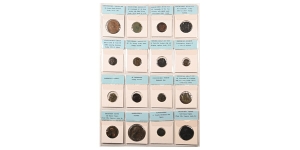  Group of Sixteen [16] Roman Imperial AE Coins.