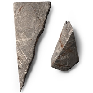 Etched Gibeon Meteorite Group