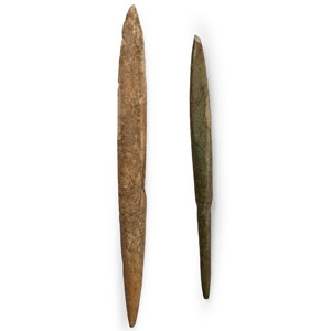 Chinese Liao Bone Arrowhead Group