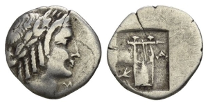 Lykian League, Masikytes AR Hemidrachm.