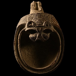 Mesopotamian Steatite Libation Spoon