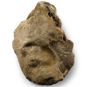 Stone Age Knapped Chopper