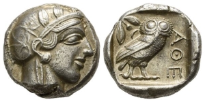 Attica, Athens AR Tetradrachm.