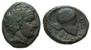 Macedon, Skione AE 20mm.