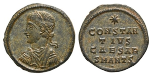 Constantius II, as Caesar AE 18mm.