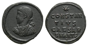 Constantius II, as Caesar AE 17mm.