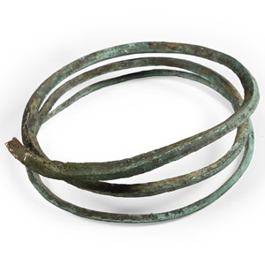 Bronze Age Spiral Bracelet