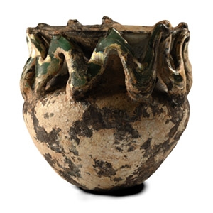 Roman Glass Flask with Gallery