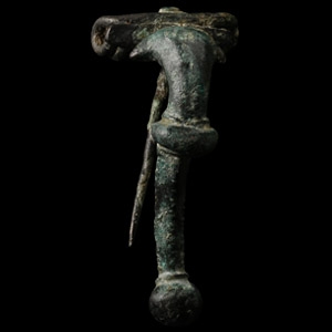 Roman Bronze Bow Brooch