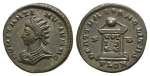 Constantine II, as Caesar BI Nummus.