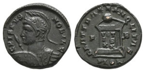 Crispus, as Caesar BI Nummus.