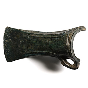 Bronze Age Looped and Socketted Axe Head