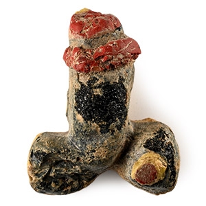 Roman Glass Phallic Amulet