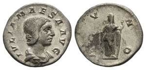 Julia Maesa, Augusta AR Denarius.