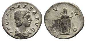 Julia Maesa, Augusta AR Denarius.