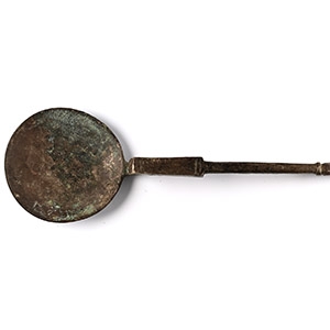 Roman Swan-Necked Silver Spoon