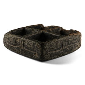Syro-Hittite Steatite Container with Engraved Pairs of Animals
