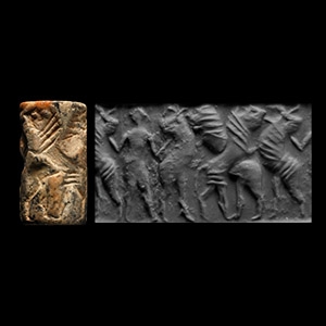 Sumerian Cylinder Seal with Animals