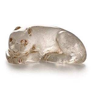 Roman Rock Crystal Sleeping Dog