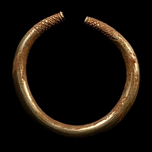 Achaemenid Solid Electrum Bracelet