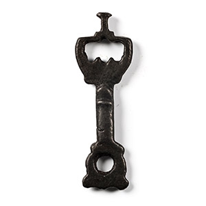 Late Anglo-Scandinavian Viking Bronze Casket Key