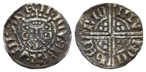 England. Plantagenet, Henry III AR Penny.