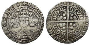 England. Lancaster, Henry V AR Groat.