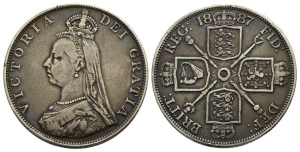 Great Britain. Hanover, Victoria AR Double-Florin.