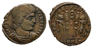 Romano-British Imitation of Constantine I BI Nummus.