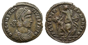 Romano-British Imitation of Constantius II BI Centenionalis.