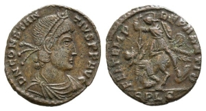 Romano-British Imitation of Constantius II BI Centenionalis.