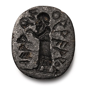 Judean Gemstone with Aramaic Inscription