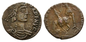 Romano-British Imitation of Constantius II BI Centenionalis.