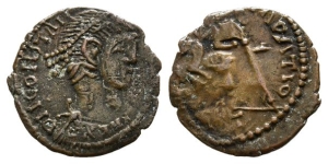 Romano-British Imitation of Constantius II BI Centenionalis.