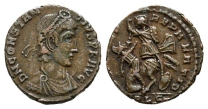 Romano-British Imitation of Constantius II BI Centenionalis.