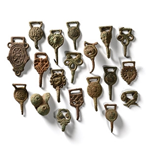 Tudor Bronze Hook Fastener Collection