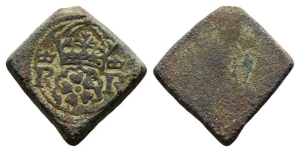 English Coin Weight for the AV Crown of the Double Rose.