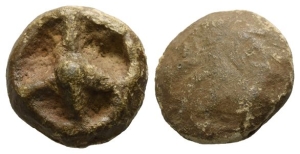 Anglo-Saxon Lead Weight.