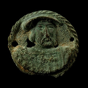 Tudor Henry VIII Tin Supporters Purse Badge